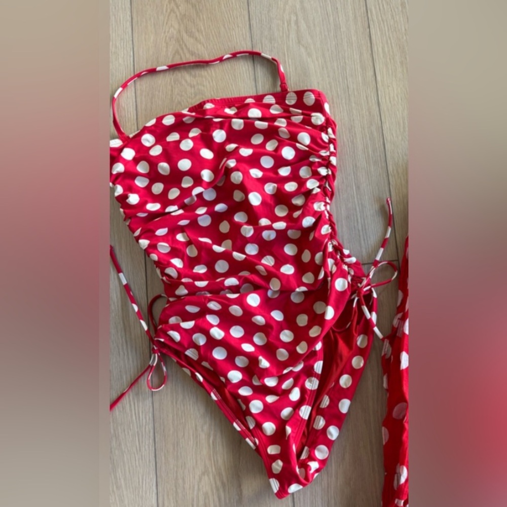 J Crew Ruched One Piece Swim Suit